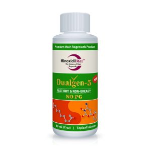 Minoxidil MAX DualGen 5% No PG Fast Dry (60ml)