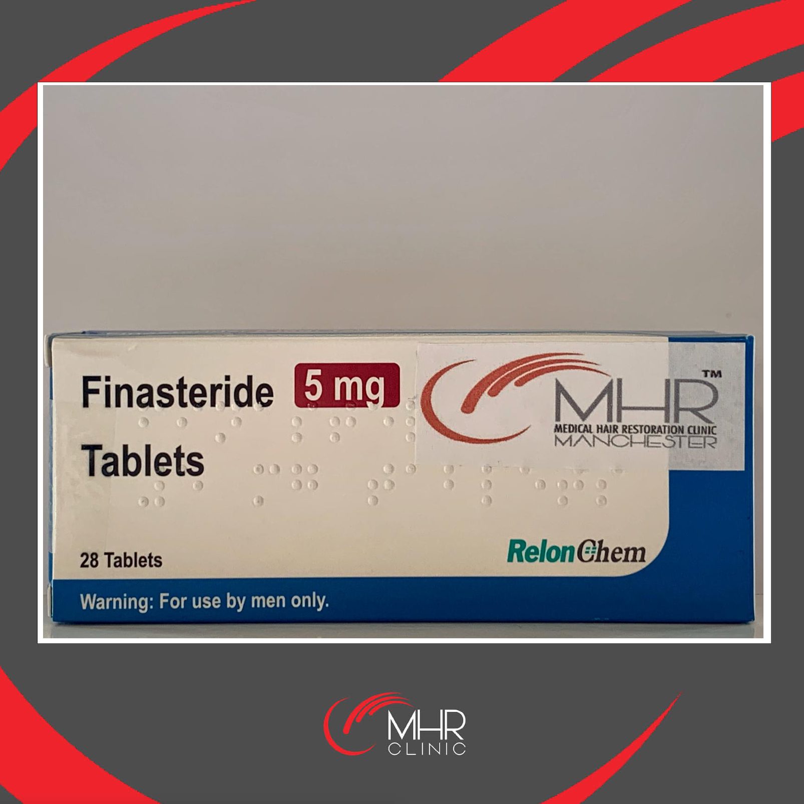 Finasteride 5mg Tablets 28 Tablets Mhr Clinic Hair Restoration