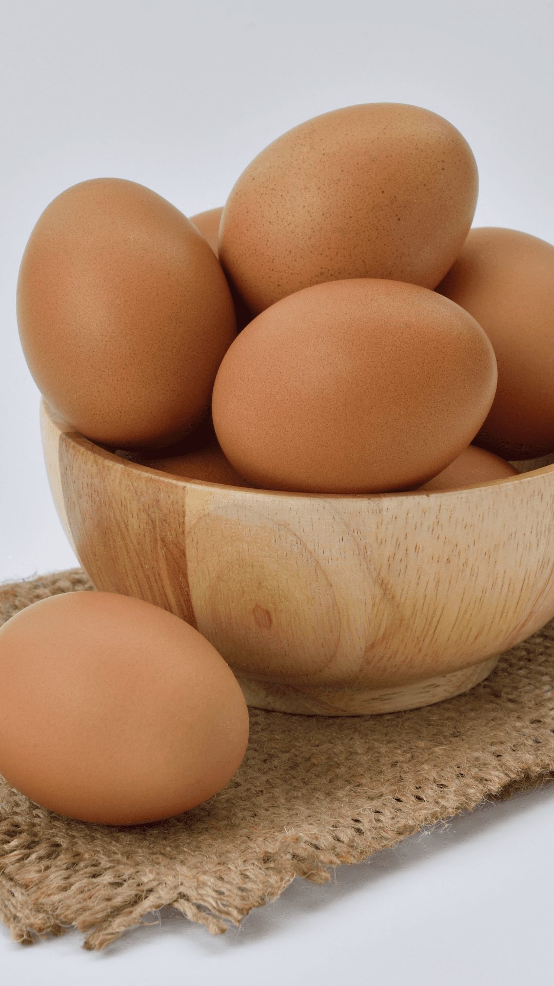 Eating eggs is recommended for the health of your transplant  