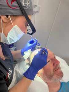 Rachel Lugos partner Nick from ITV BE